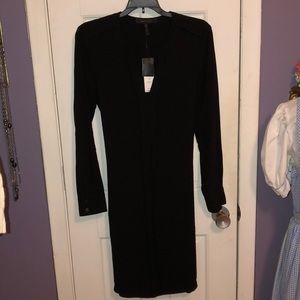 BCBGMAXAZRIA XS Black Julee Dress